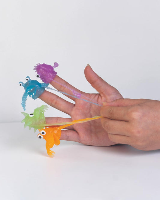 Glow-in-the-dark Finger Monsters