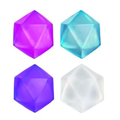 Smoosho’s Polyhedron Jelly Cube Squishy