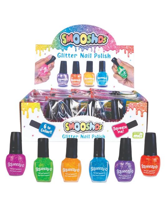 Smoosho’s Glitter Nail Polish Squishy