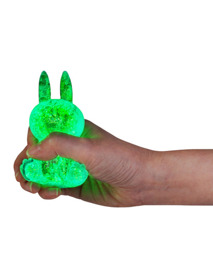 Smoosho’s Super Squeeze Glow-in-the-dark Rabbit