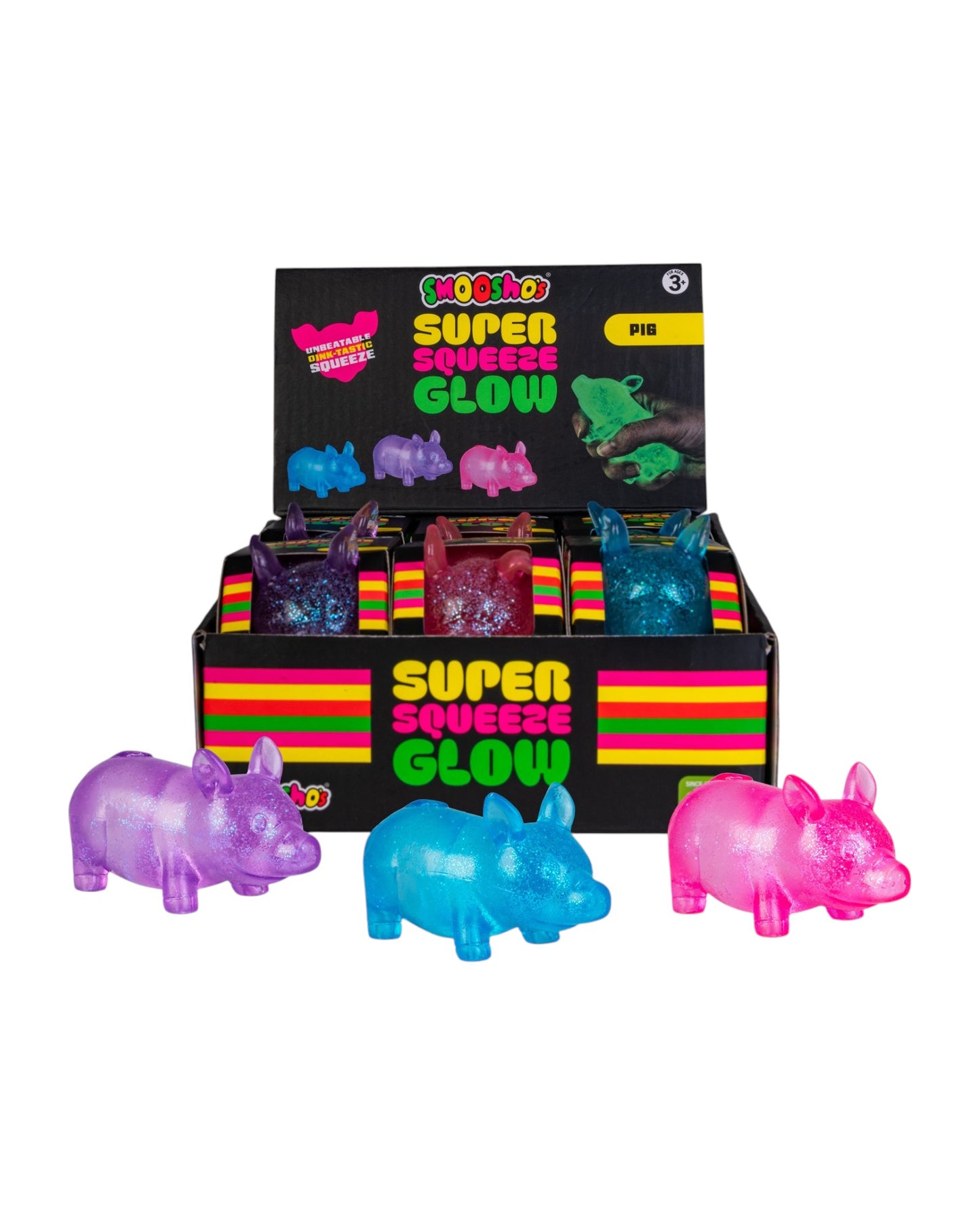 Smoosho’s Super Squeeze Glow-in-the-dark Pig