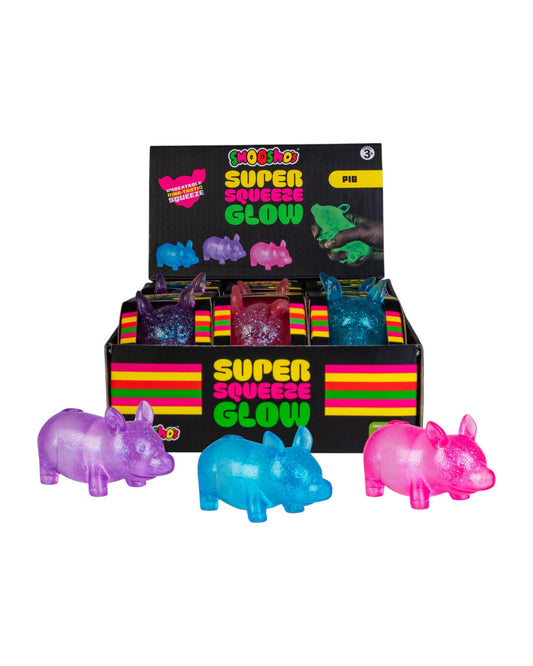 Smoosho’s Super Squeeze Glow-in-the-dark Pig