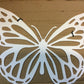 Butterfly Powder Coated Steel White