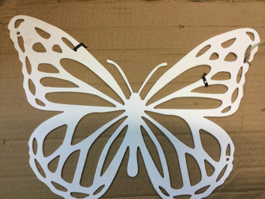 Butterfly Powder Coated Steel White