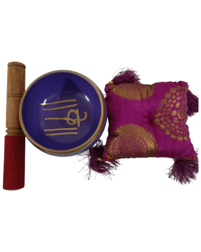 Singing Bowl Small Purple