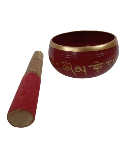 Singing Bowl Small Red
