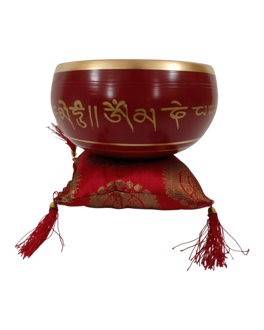 Singing Bowl Medium Red