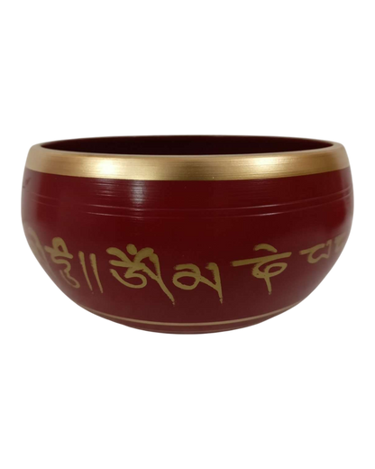 Singing Bowl Medium Red