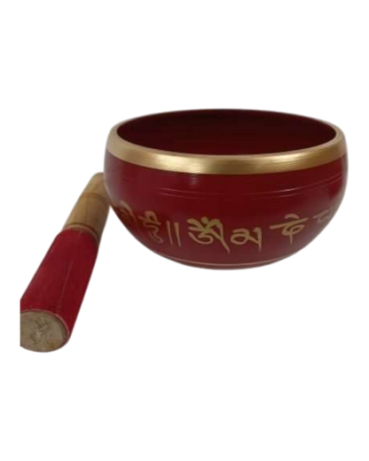 Singing Bowl Medium Red