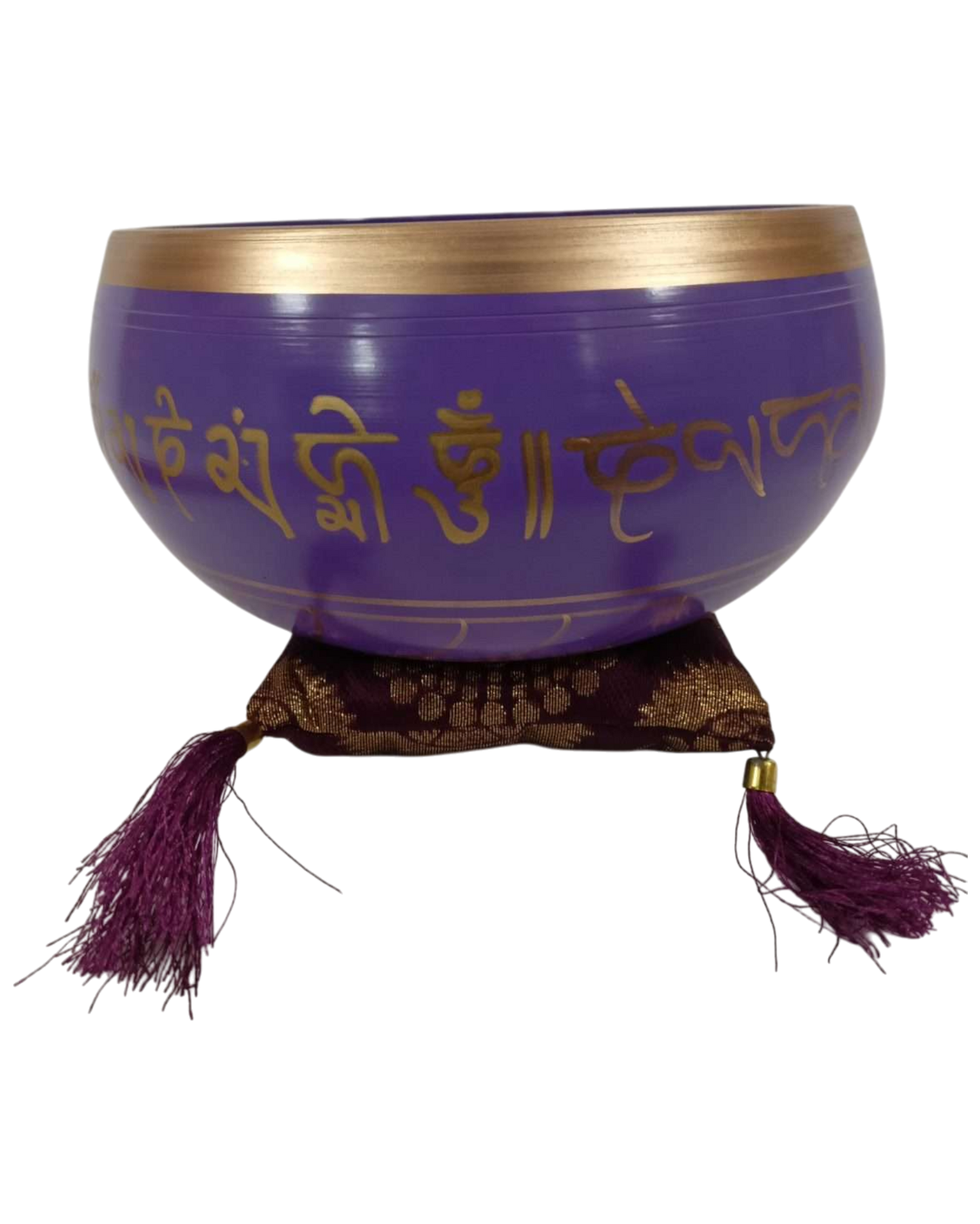 Singing Bowl Large Purple