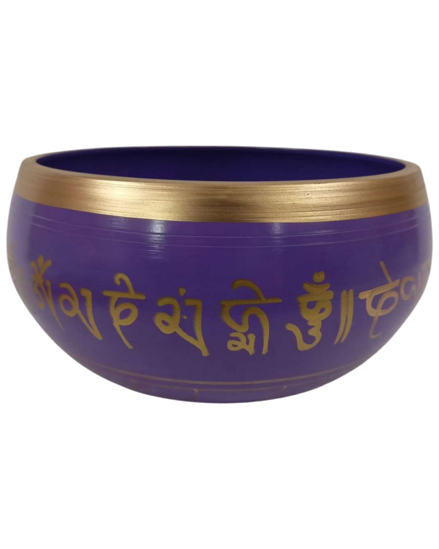Singing Bowl Large Purple