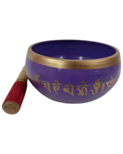Singing Bowl Large Purple