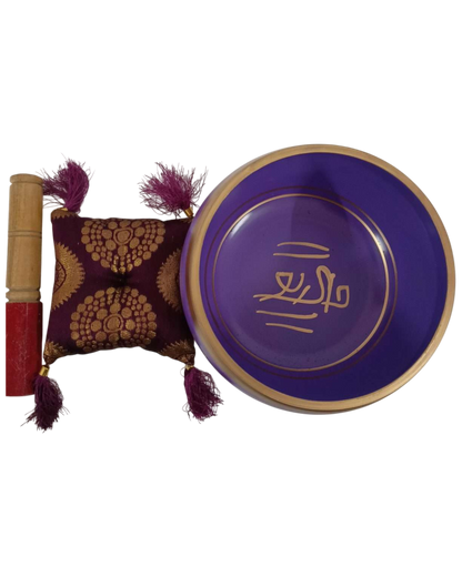 Singing Bowl Large Purple