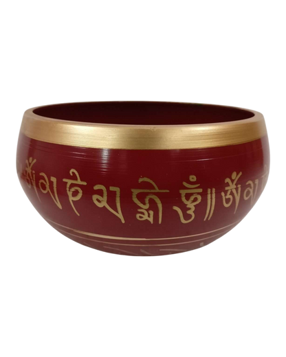 Singing Bowl Large Red