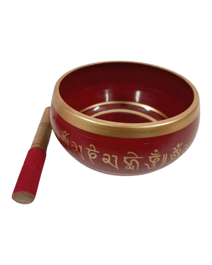 Singing Bowl Large Red