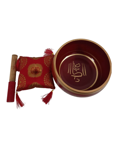 Singing Bowl Large Red