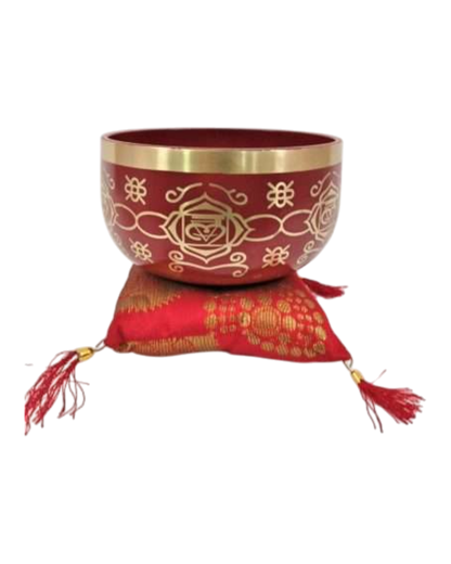 Chakra Singing Bowl Red