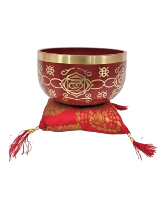 Chakra Singing Bowl Red