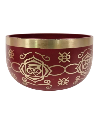 Chakra Singing Bowl Red