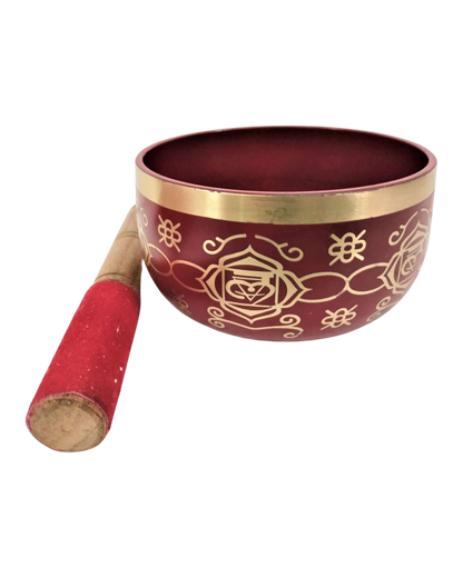 Chakra Singing Bowl Red