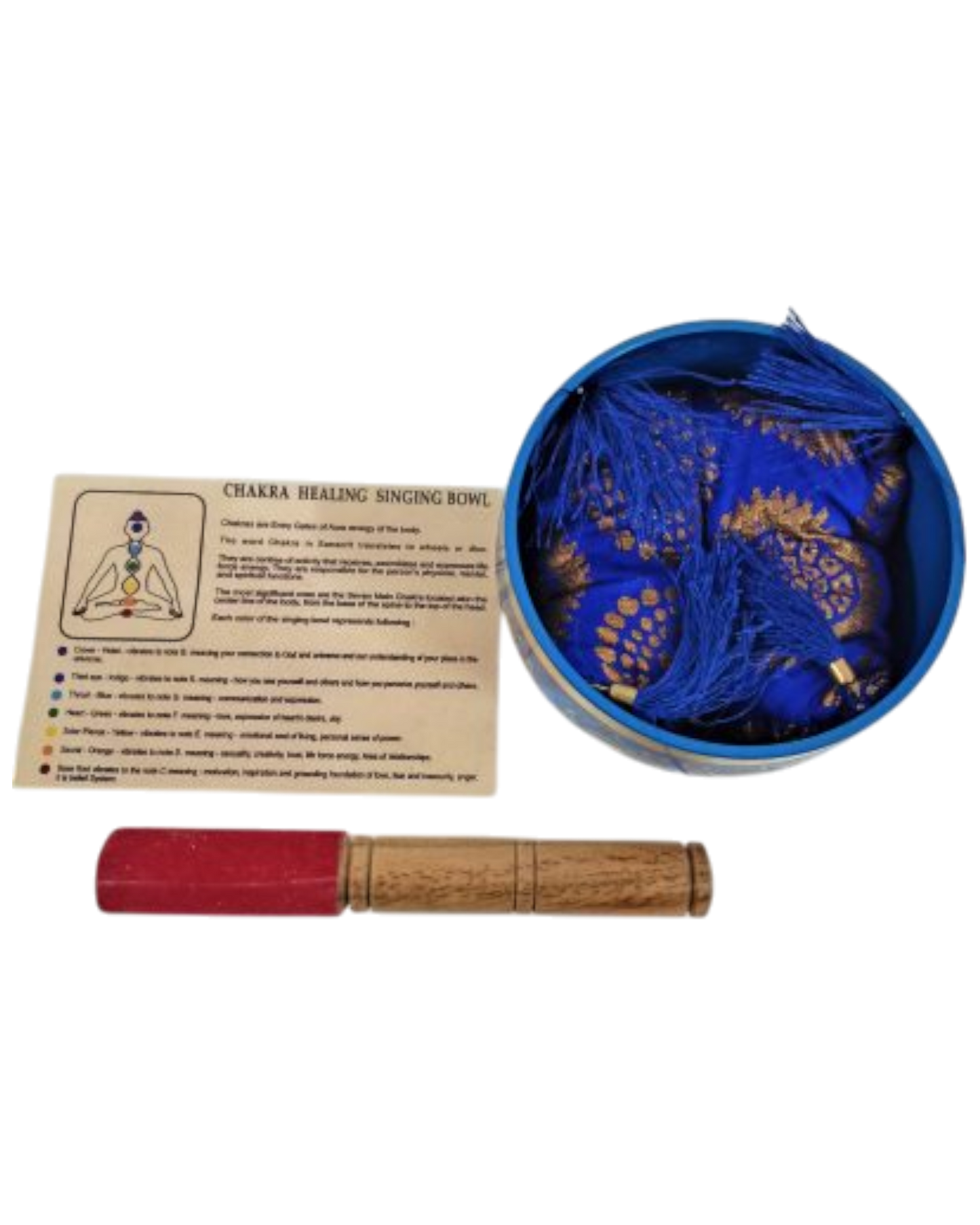 Chakra Singing Bowl Dark Blue