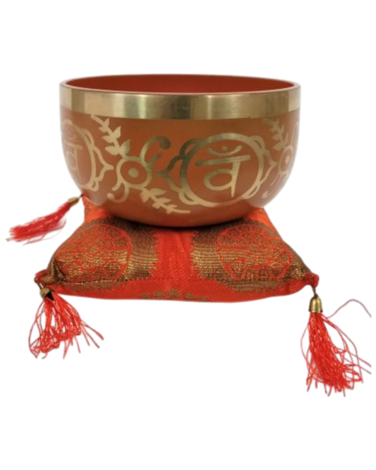 Chakra Singing Bowl Orange