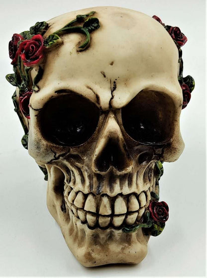 Skull with Roses