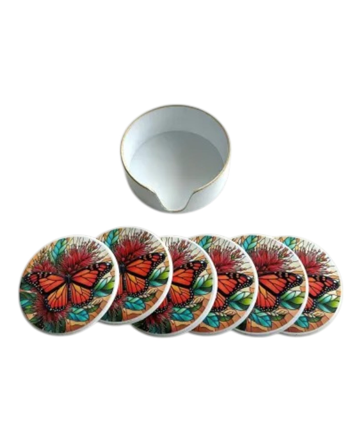 Butterfly Coaster Set