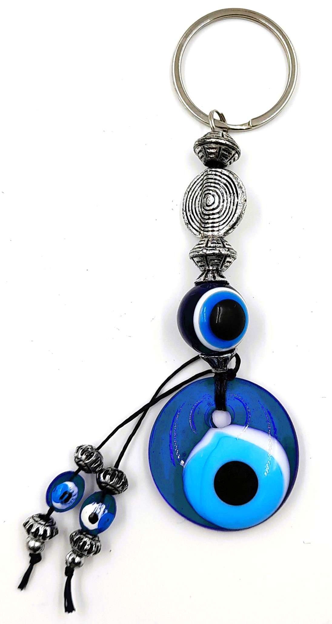 Turkish Glass Evil Eye Keyring