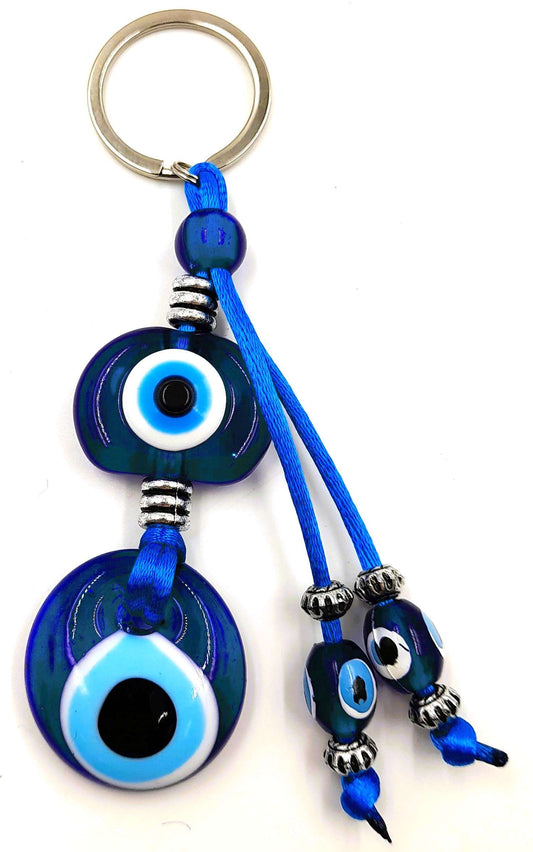 Turkish Glass Evil Eye Keyring