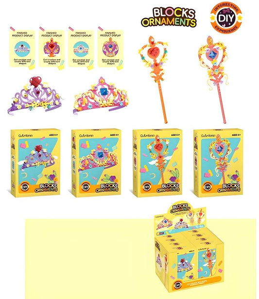 Crown & Magic Sceptre DIY Blocks