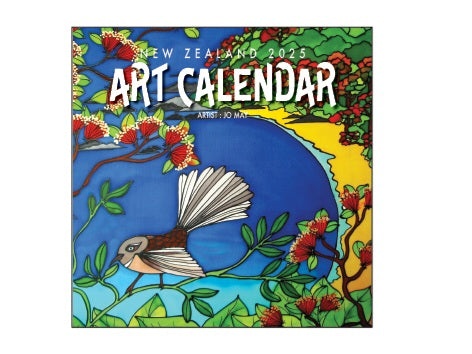 Jo May Calendar - New Zealand Artwork 2025