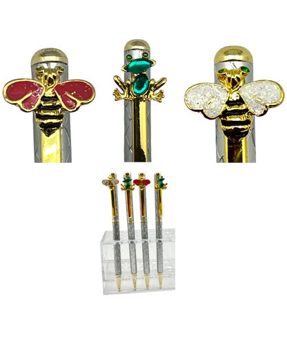 Pens Frogs & Bees