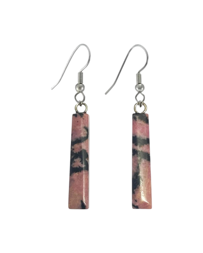Crystal Bar Earrings