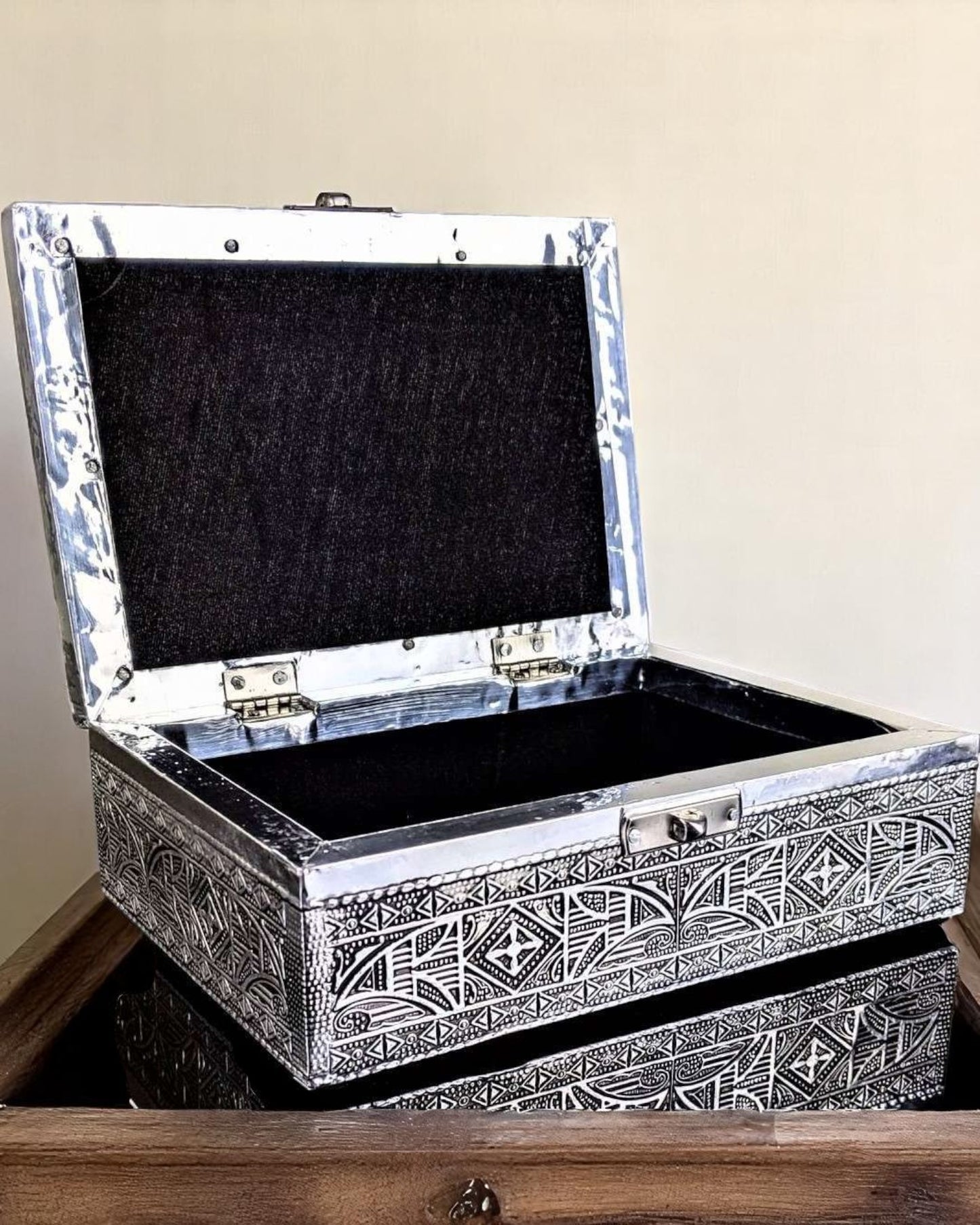 Silver Jewelry Box Dreamcatcher