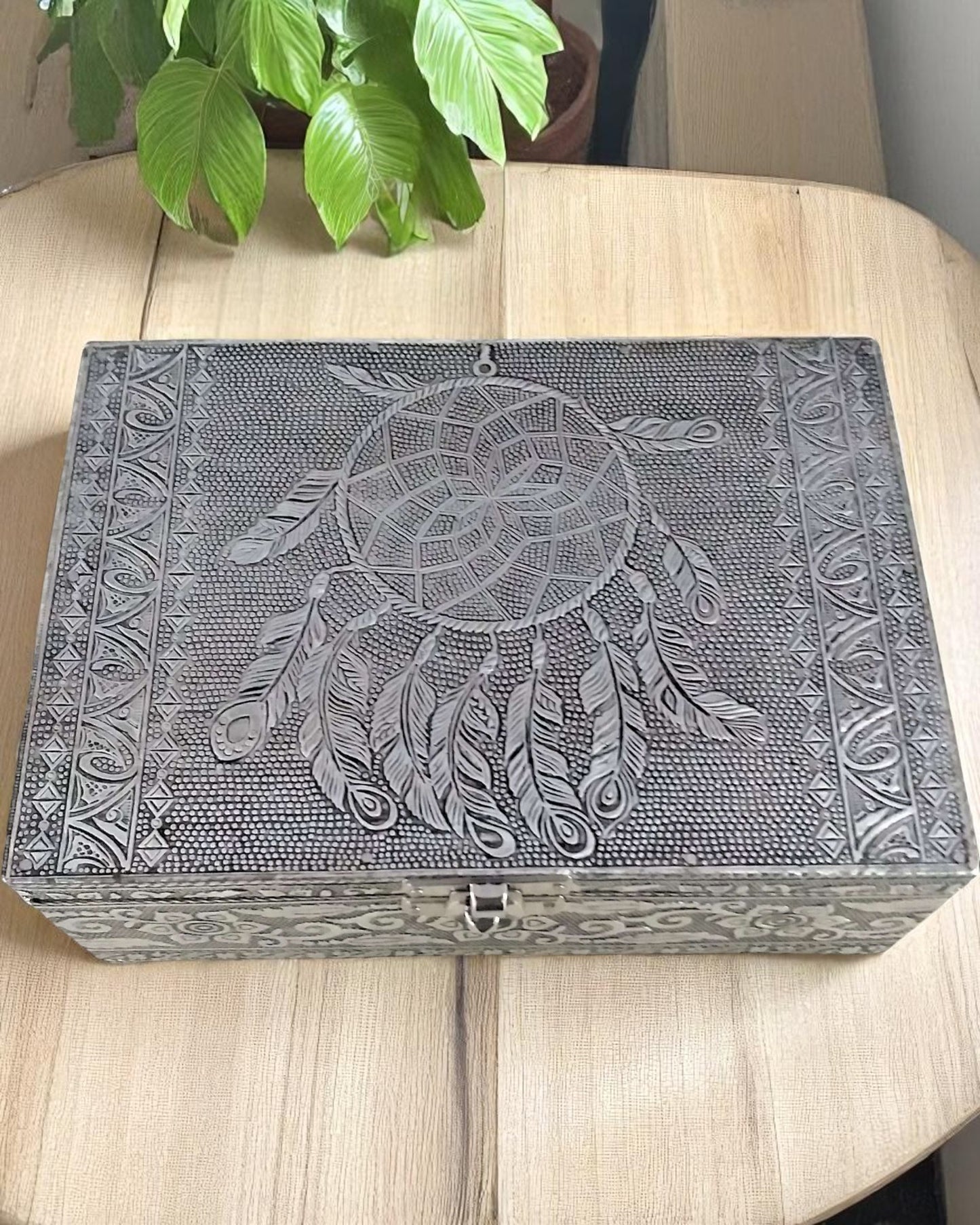 Silver Jewelry Box Dreamcatcher
