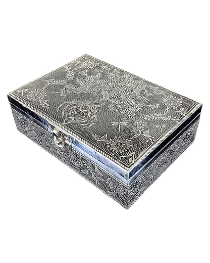 Silver Jewelry Box Tree of Life