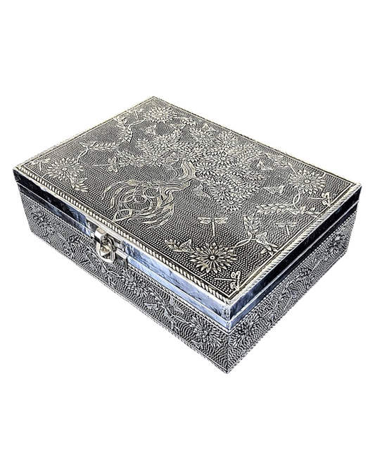 Silver Jewelry Box Tree of Life