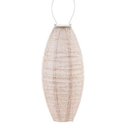 Lumiz Outdoor LED Solar Lantern - Long Oval 20cm