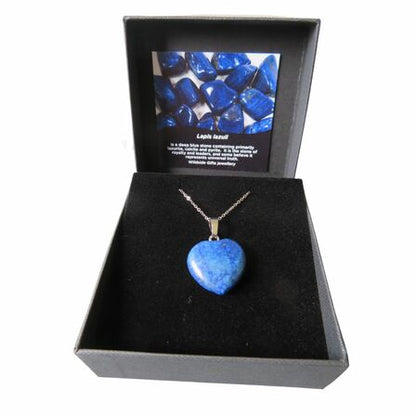 LARGE CRYSTAL HEART PENDANT