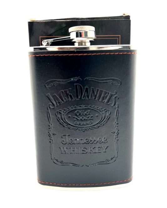 Metal Hip Flask Jack Daniels 9 oz