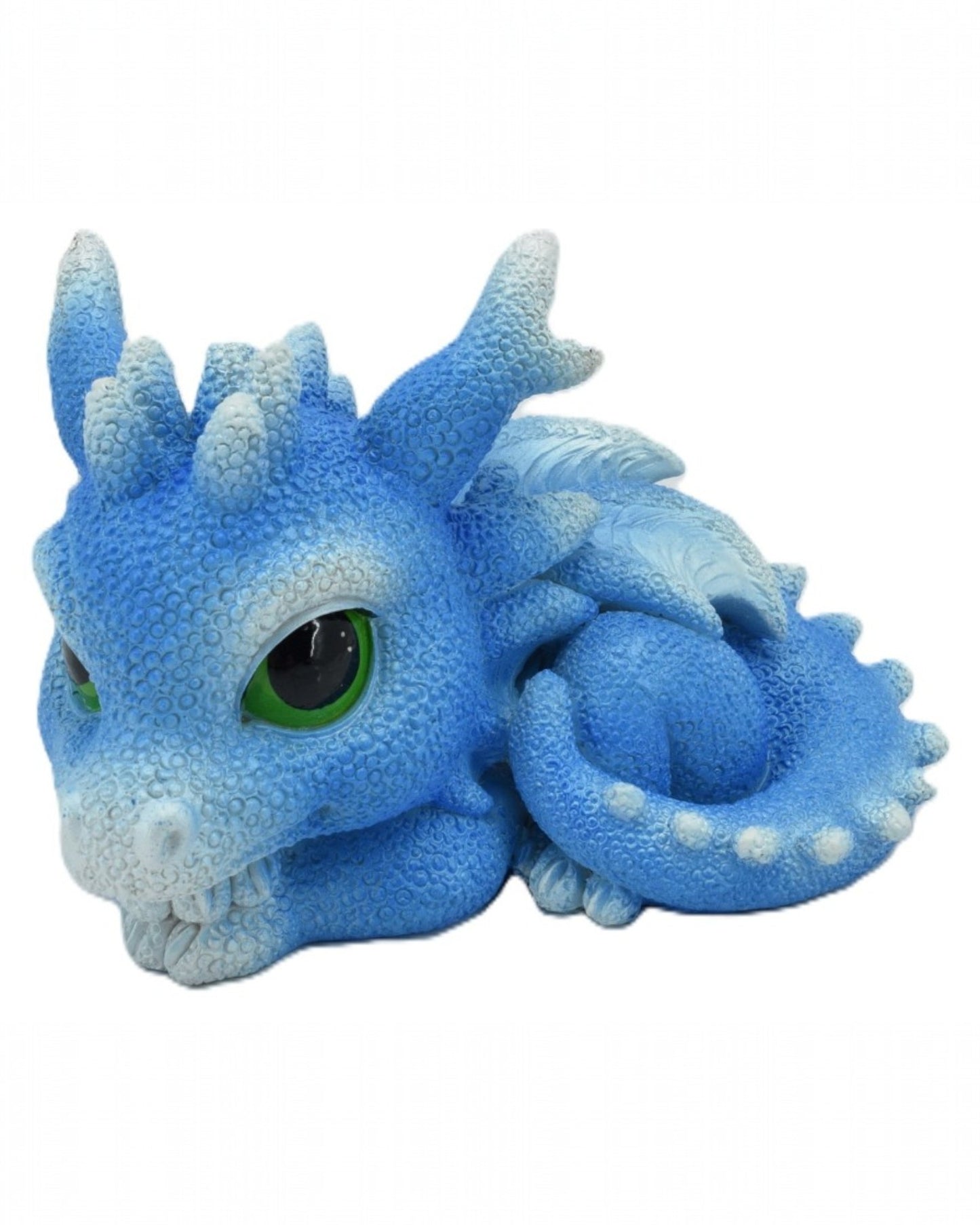 Cute Blue Resting Dragon