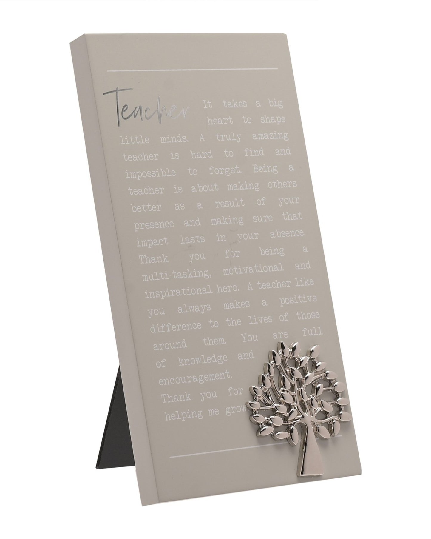 Moments Standing Plaque Teacher