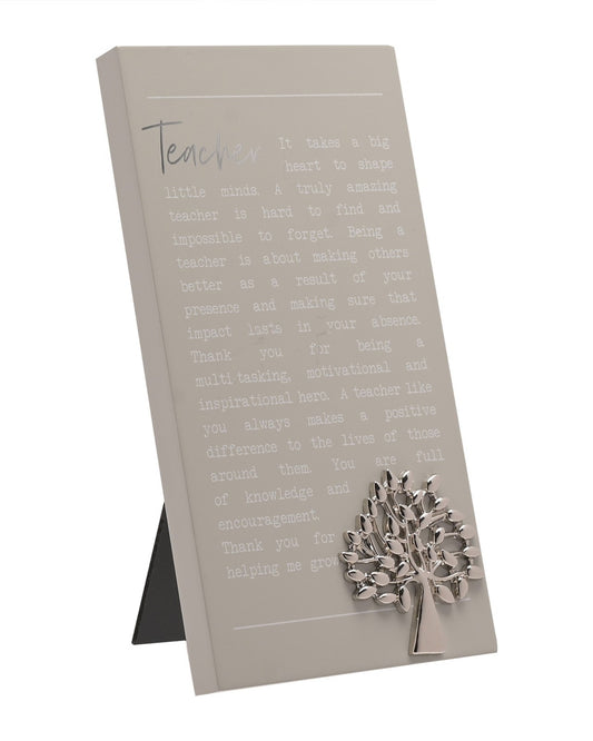 Moments Standing Plaque Teacher