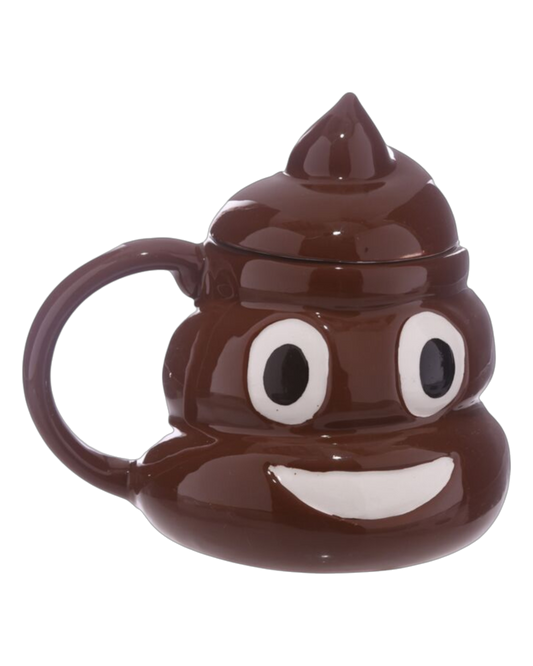 Emotive Mug – Poop with lid