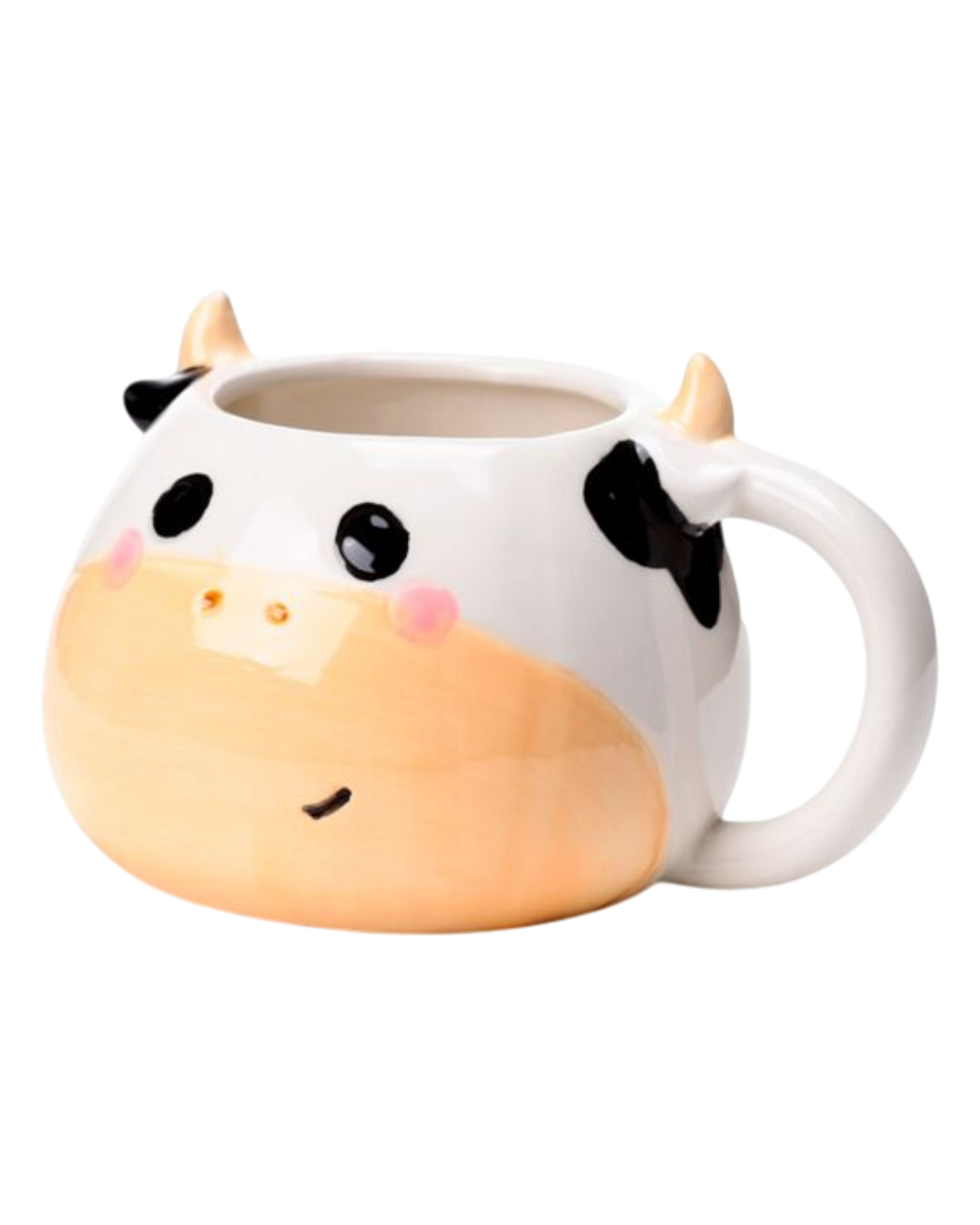 Cow Head Ceramic Shaped Mug