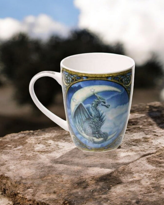 Dragon on Moon Mug