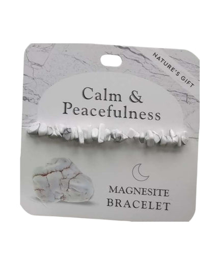 Magnesite- Calm & Peacefulness Bracelet