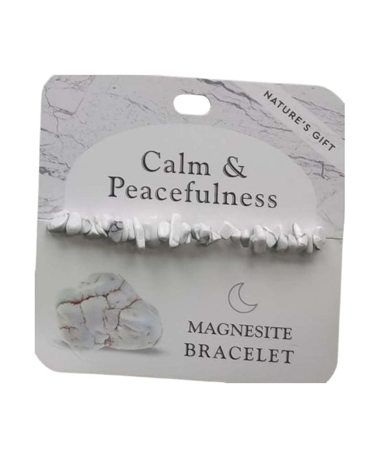 Magnesite- Calm & Peacefulness Bracelet