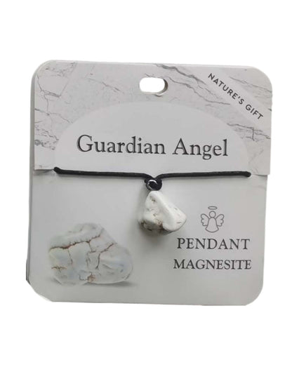 Magnesite- Guardian Angel Pendant